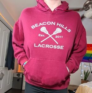 Teen Wolf Styles Stilinski lacrosse medium hoodie